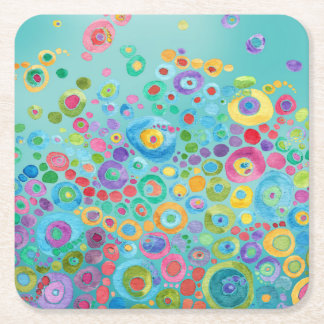 Undersea underlägg papper kvadrat