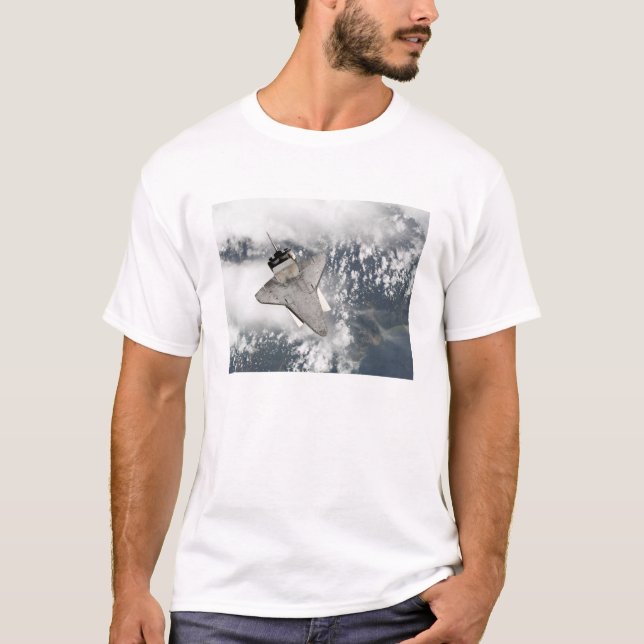 Undersidan av rymdens skyttelsökning t-shirt (Framsida)