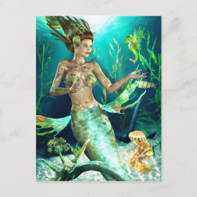 Undersjöassistenter vykort (Framsida)