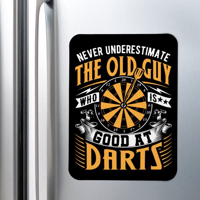 Underskatta aldrig den gamle Bran på Darts Magnet (Skapare uppladdad)