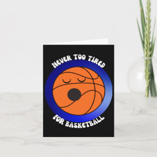 Underskatta aldrig en flicka som Kärlek Basketball Kort