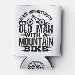 Underskatta aldrig en gammal man med bergsbike