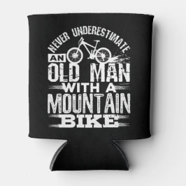 Underskatta aldrig en gammal man med bergsbike