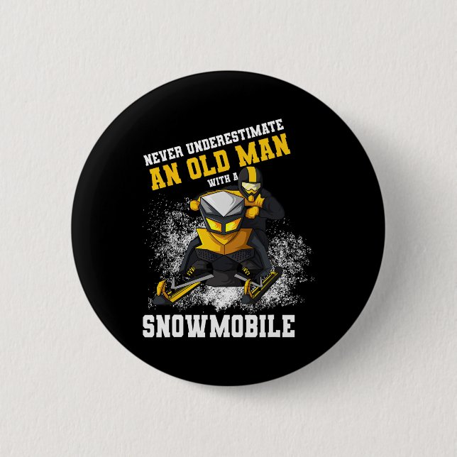 Underskatta aldrig en gammal man med en smula mobi knapp (Framsida)
