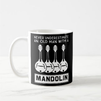 Underskatta aldrig en gammal man med mandolin 3 kaffemugg
