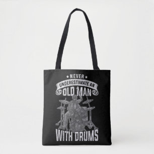 Underskatta aldrig en gammal Manar med drumsOm du Tygkasse