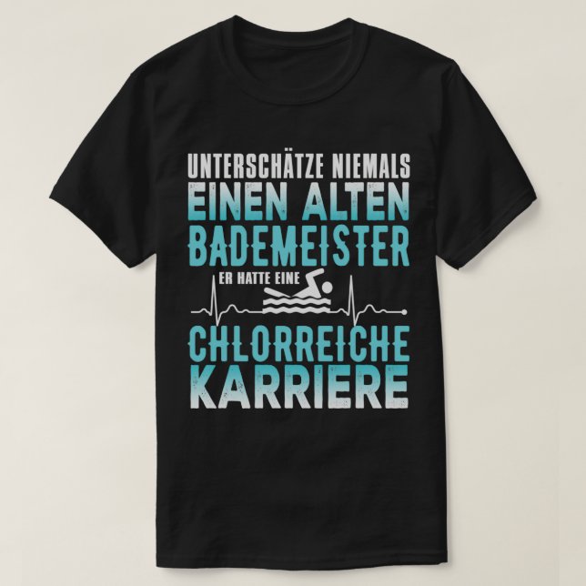 Underskatta aldrig en livvakt t shirt (Design framsida)