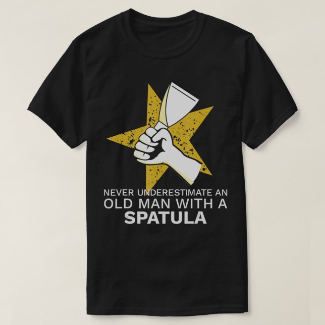 Underskatta aldrig en torktygsslutbehandlare med e t shirt (Design framsida)