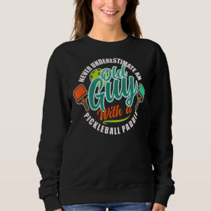 Underskatta aldrig ett gammalt Dam med en pickleba T Shirt