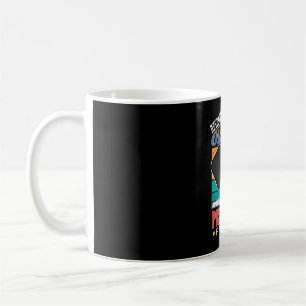 Underskatta aldrig Gamle Man Pickleball Paddle Kaffemugg