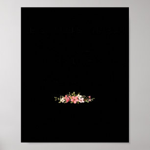 Underskatta aldrig gammal Dam som Kärlek Hockey-Ho Poster