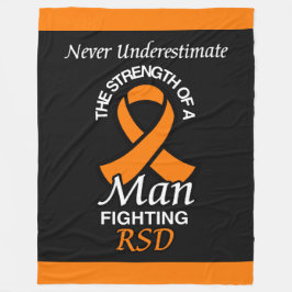 Underskatta aldrig/Ribbon/Man ...RSD Fleecefilt