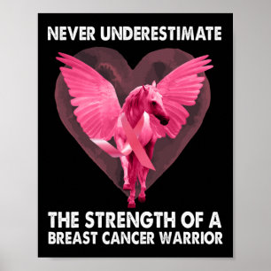 Underskatta aldrig styrkan hos en bröstcancer poster