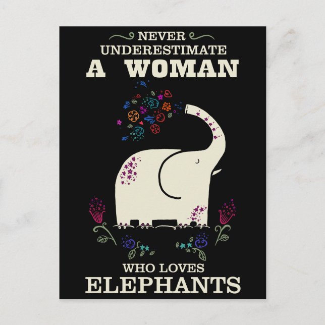 Underskatta aldrig vykort (Framsida)