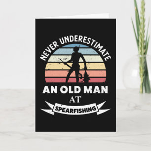 Underskatta en gammal man vid Spearfish Gift Kort