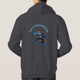 Underskatta inte Dragon Tee Hoodie