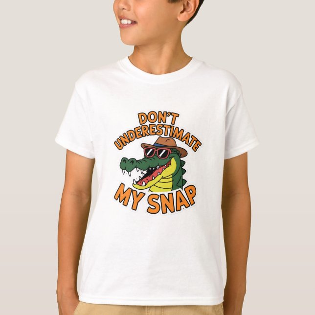 Underskatta inte min fästpunkt t shirt (Framsida)