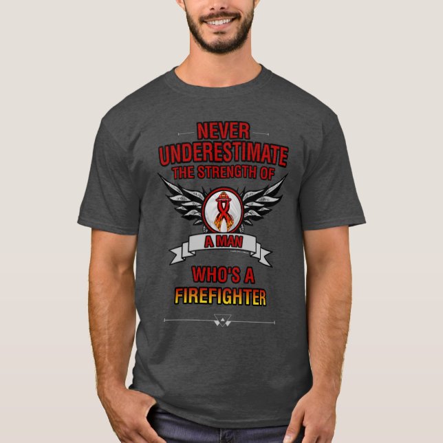 Underskatta/Man...brandman T Shirt (Framsida)