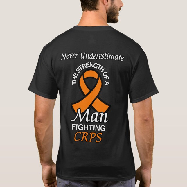 Underskatta/Ribbon/Man.. CRPS T-Shirt (Baksida)