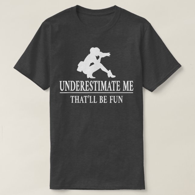 Underskattad fotograf, Dam Empowerment T Shirt (Design framsida)