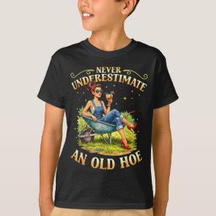 Underskattar en gammal trädgårdsmästare trädgårdsa t shirt