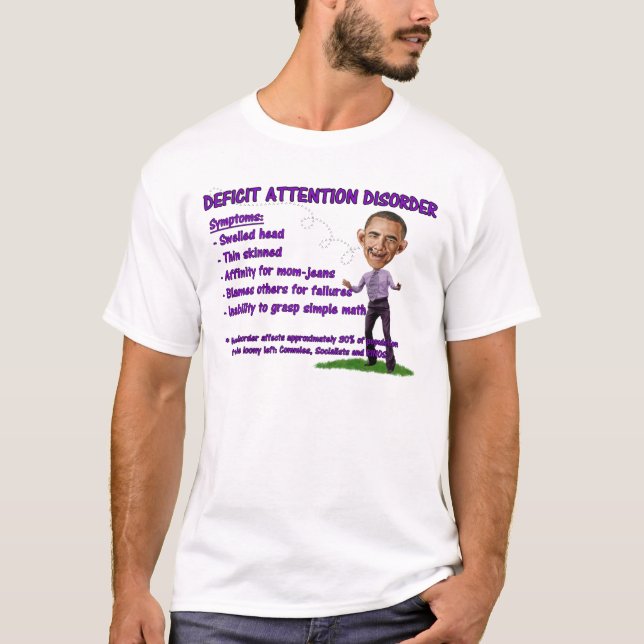 Underskottuppmärksamhetoordning Tee Shirt (Framsida)