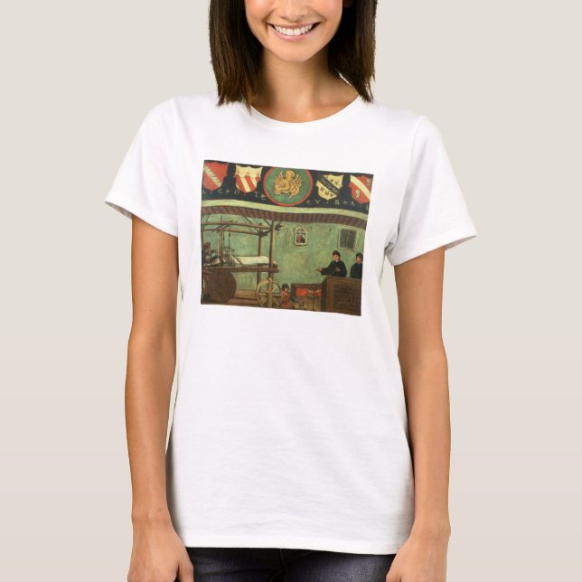Underskrift av venetianska Weavers' Guild (panel) T-shirt (Framsida)