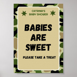 Underskrift för babybabyvisningsprogram för kamera poster