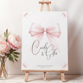 Underskrift för Rosa av babybabykläder för coquett Poster