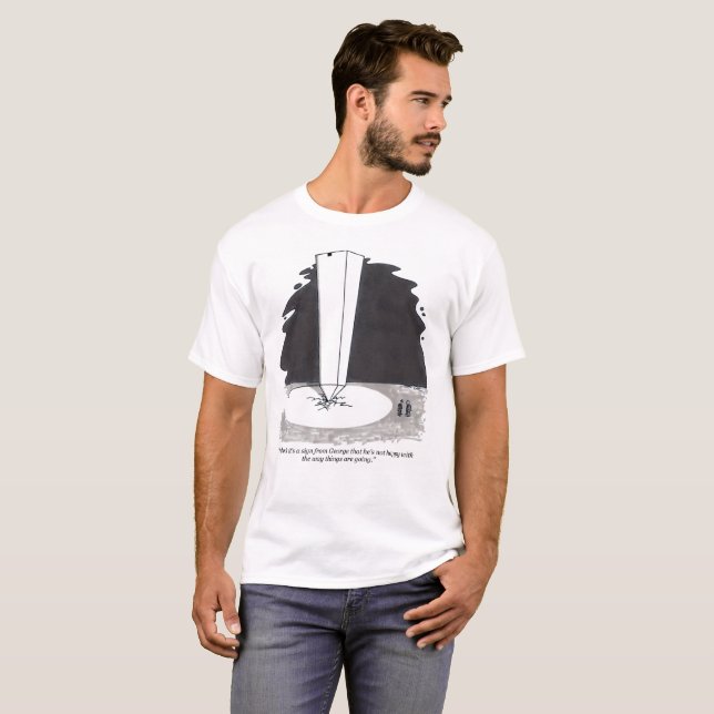 Underskrift från George T-shirt (Hel framsida)