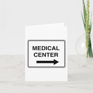 Underskrift från medicinska centret kort