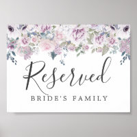 Underskrift reserverad av Rustic Lila White Blommi
