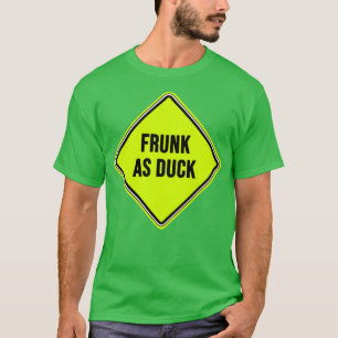 Underskrift som Anka Gult T Shirt