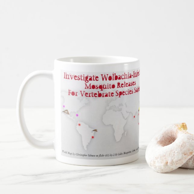 Undersök Wolbachia Now by RoseWrites Kaffemugg (Med munk)
