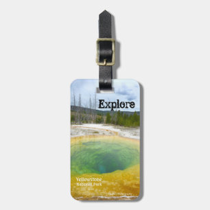 Undersök (Yellowstone N.P.) Bagagebricka