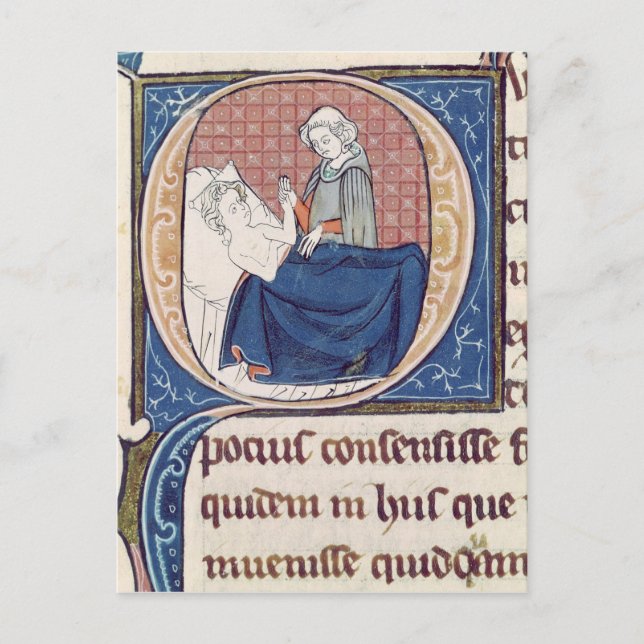 Undersöka en patient vykort (Framsida)