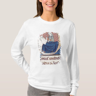 Undersöka en tålmodig tee shirt