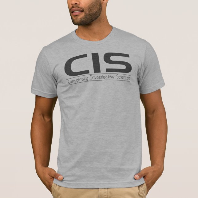 Undersöka forskare för komplott tee shirt (Framsida)