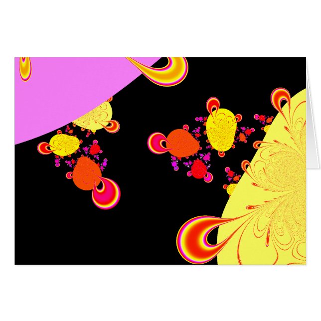 Undersökning av andra solar hälsningskort (Framsidan Horizontal)