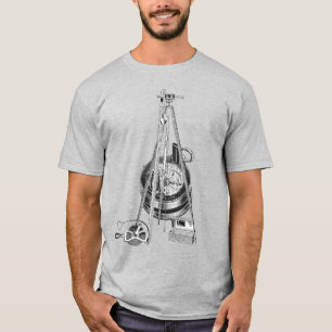 UNDERSÖKNING AV GEOGRAFISKT VÄRDE T-FARTYG T SHIRT