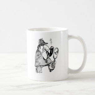 Undersökning av mysterium kaffemugg