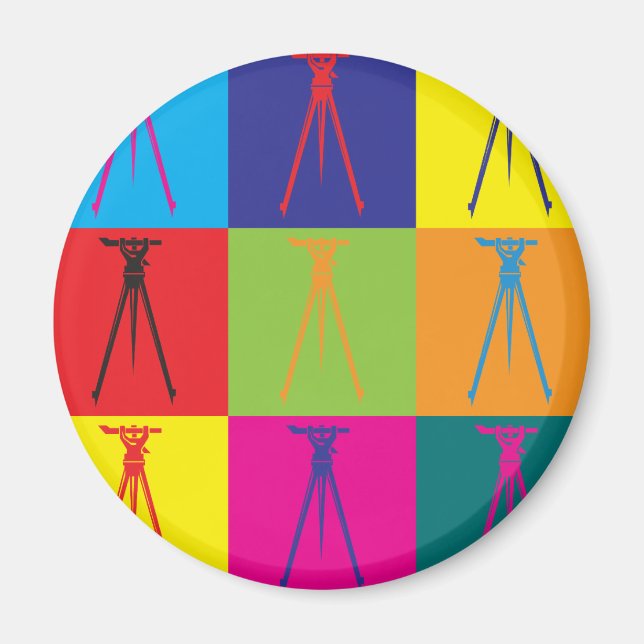 Undersökning av popkonst magnet (Framsidan)