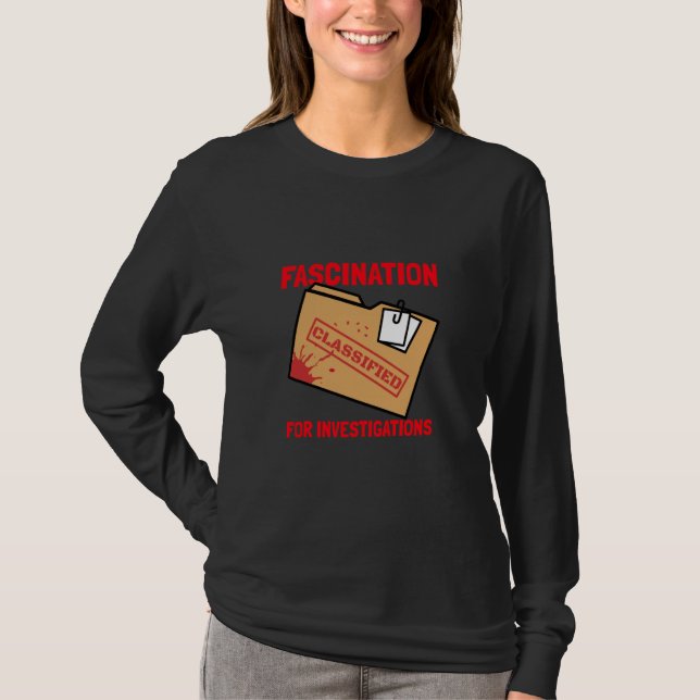 UNDERSÖKNING AV SANT BROTT ÄLSKARE T SHIRT (Framsida)