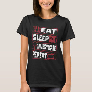 Undersökning av sömnbrist Upprepa vetenskaplig for T Shirt