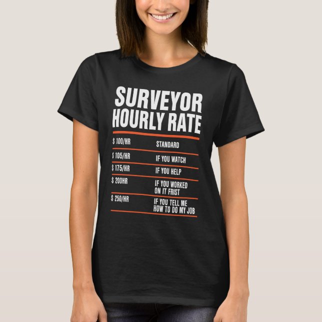 Undersökning per timme t shirt (Framsida)