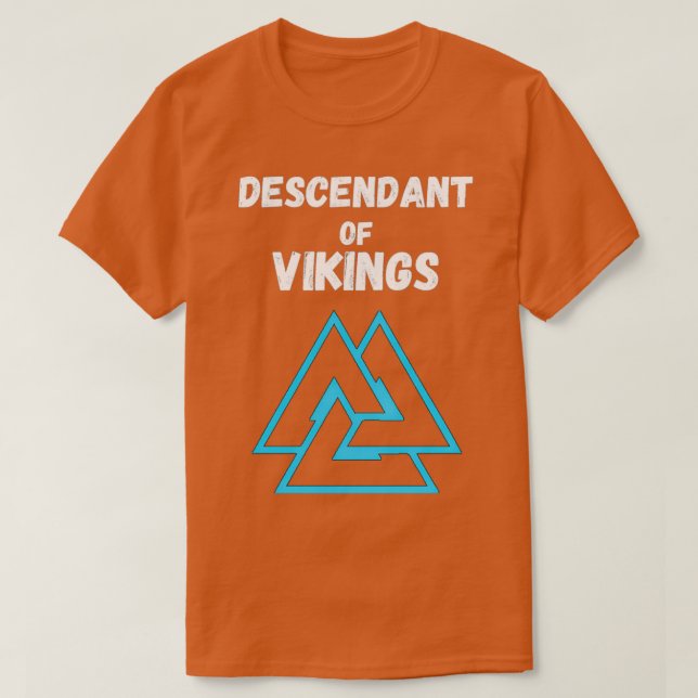 Underställd Vikings T Shirt (Design framsida)