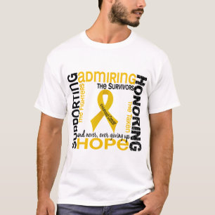 Understödja beundra hedra cancer för 9 barndom tröja