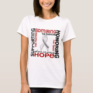 Understödja beundra hedra Mesothelioma 9 Tee Shirt