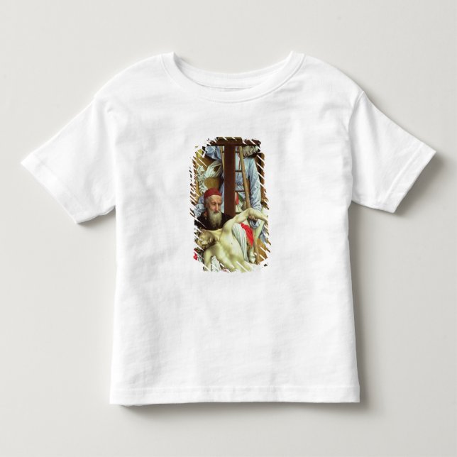 Understödja Joseph av Arimathea den döda Kristus T-shirt (Framsida)