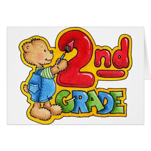 Understödja klassen hälsningskort (Framsidan Horizontal)